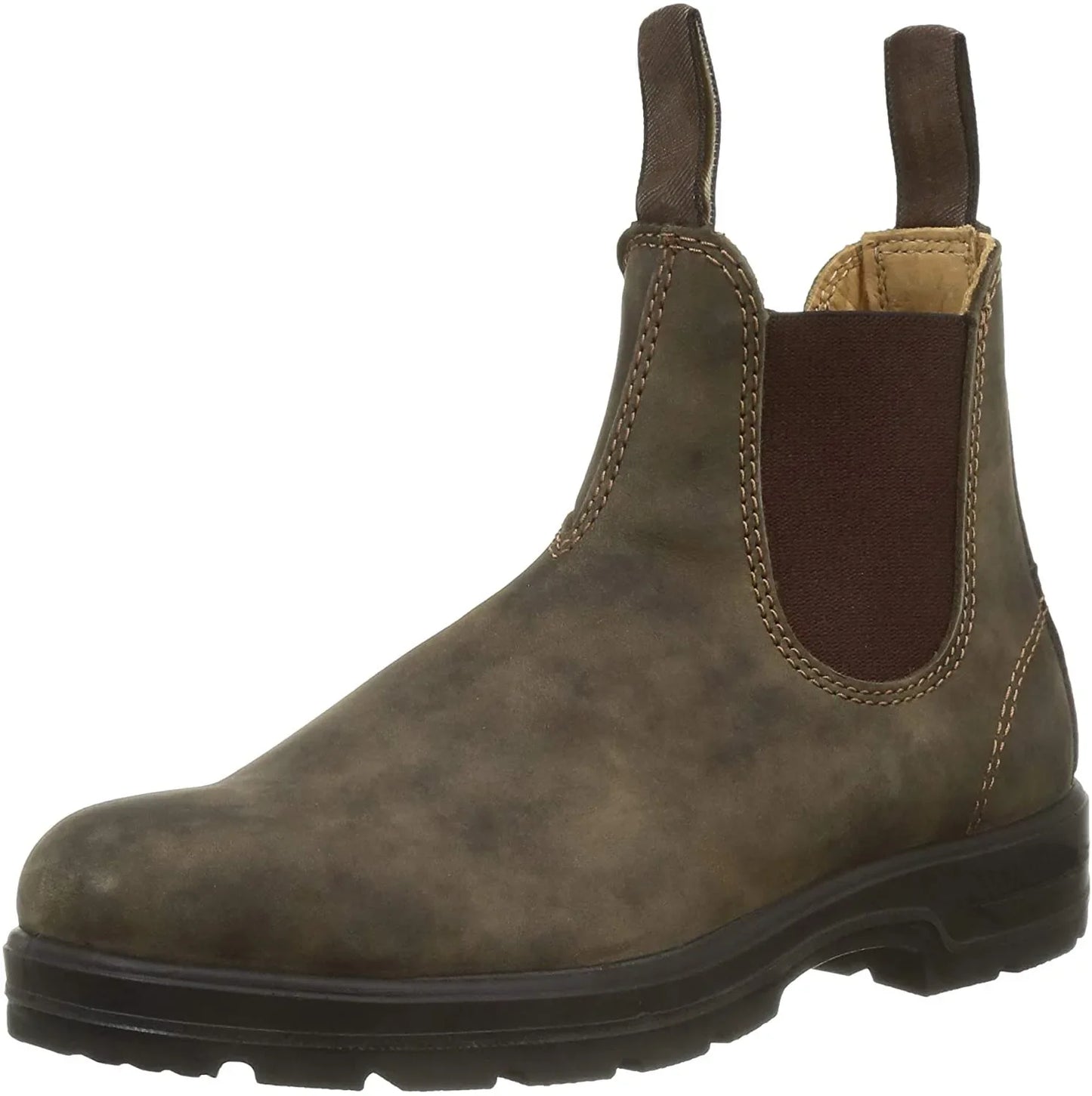 Retro Leather Ankle Boots Men Chelsea Boot Casual Platform Shoes Man Spring Winter Slip on Couples Booties Handmade Plus Size