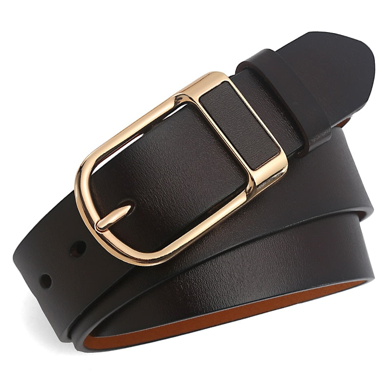 Men's Genuine Leather Fashion alloy luxury business belt - Collection 2 (12 Styles)