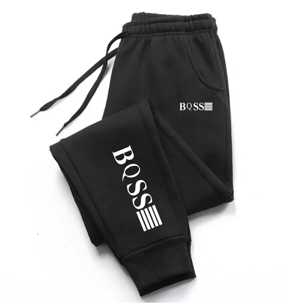 Casual Daily Jogger Pants: High-Quality 2024 Sports Sweatpants for Outdoors with Elastic Band and Drawstring - Versatile Men's Activewear - 4 Colors