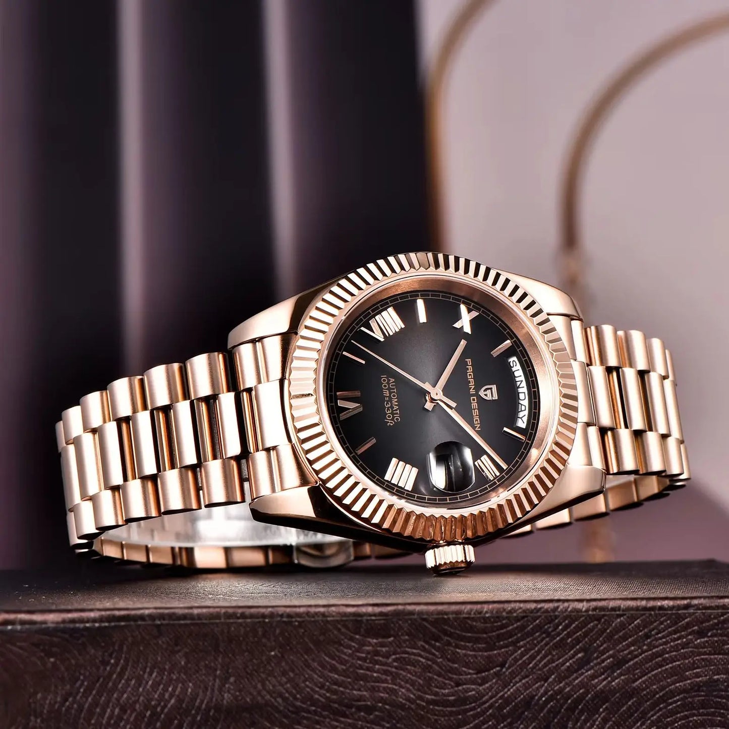 PAGANI DESIGN 2025 New DD36 Men's Watches Top brand Luxury Mechanical Automatic Watch Men AR Sapphire Wristwatch Men 10Bar ST16