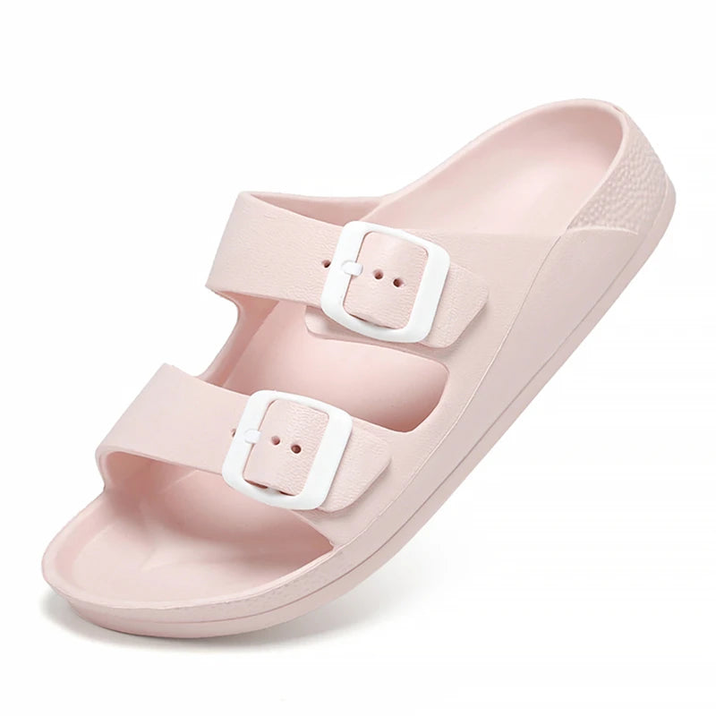 Brand Women Men Slippers Soft Sandals Women Beach Casual Shoes EVA Slides Original Men Flip-flop Summer 2023 Summer Men's Sandal