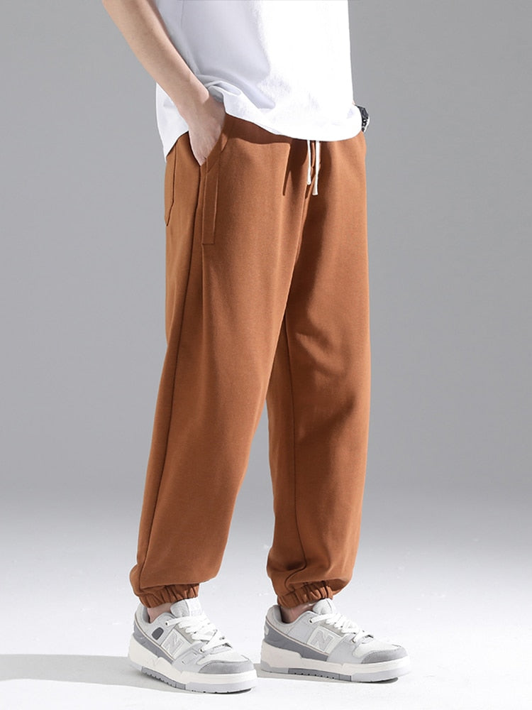 Men's Drawstring Casual Baggy Jogger Cotton Loose Harem Sweatpants(5 Colors)
