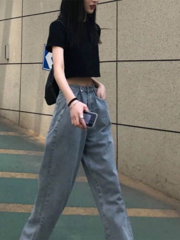 Women's Cropped Solid Slim Casual Fashion Preppy Basic Korean Style Tops (3 Colors)