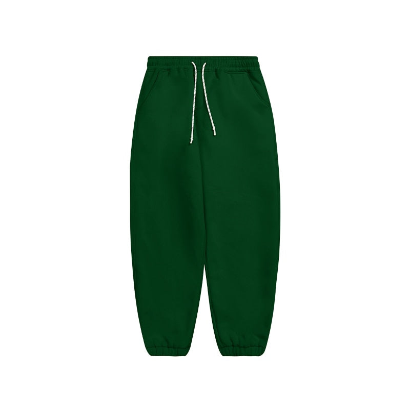 Unisex Thick Polar Fleece Lined Heavyweight Hoodies and Jogger Suit Set (17 Options)
