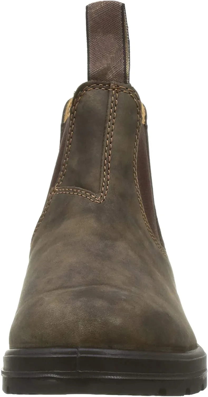 Retro Leather Ankle Boots Men Chelsea Boot Casual Platform Shoes Man Spring Winter Slip on Couples Booties Handmade Plus Size