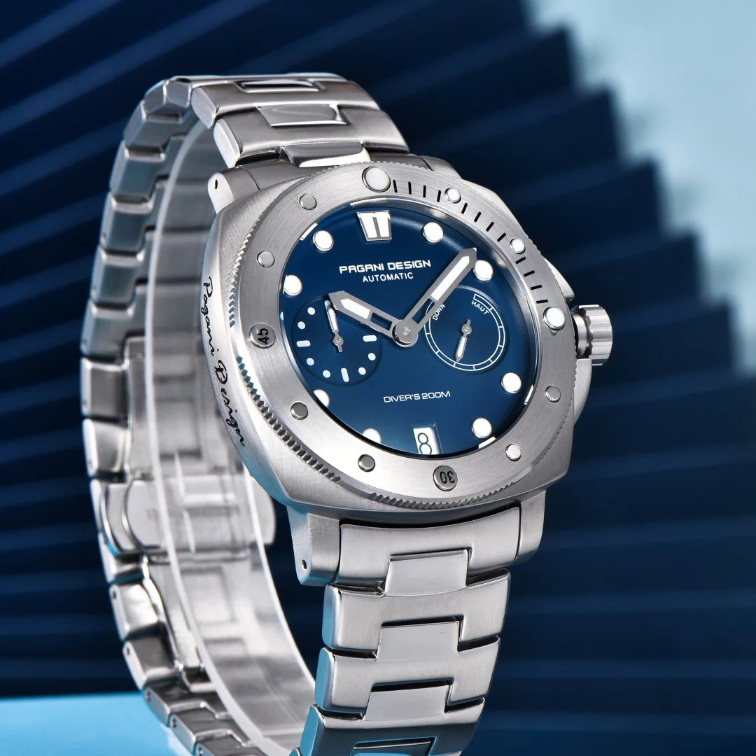 2023 PAGANI DESIGN New Fashion And High-end Men Mechanical Wristwatch Stainless Steel Sapphire Glass 20Bar Waterproof Men Watch