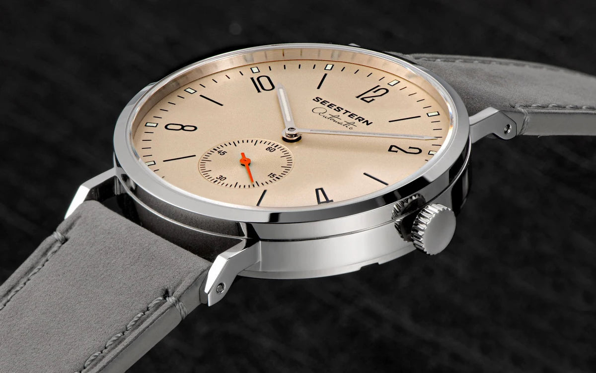 SEESTERN 2024 New Men Watch Automatic Business Wristwatches ST1701 Movement Ultra Thin Clock Top Brand Luxury Fashion Casual
