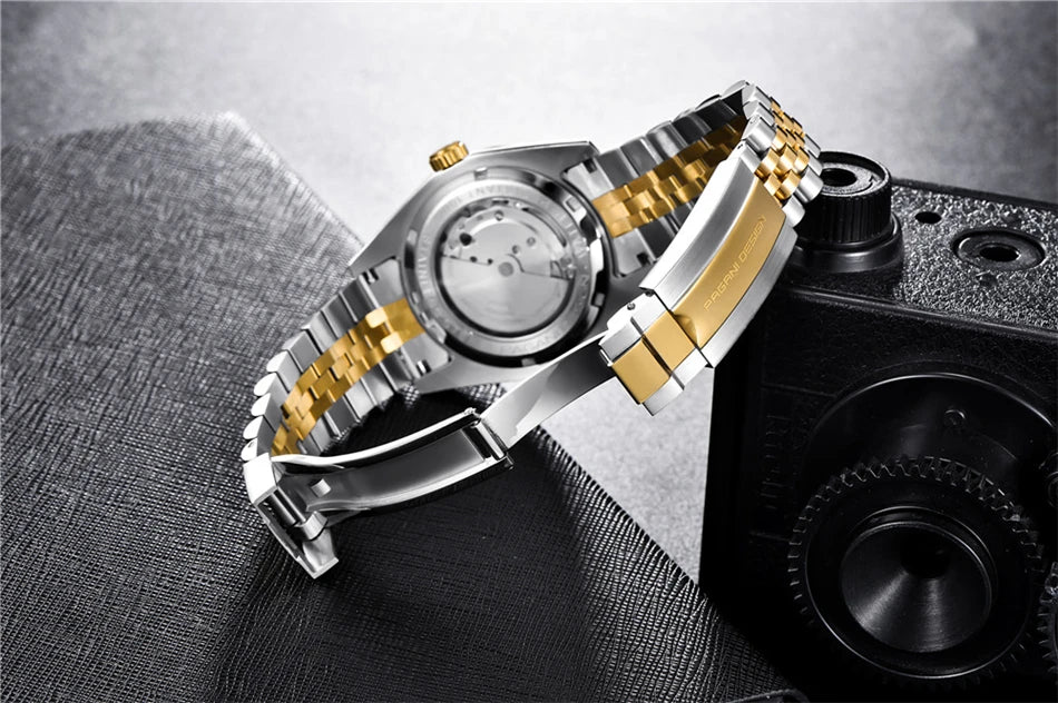 PAGANI DESIGN 2024 New 40MM Men NH35 Mechanical Watches Top Luxury Automatic Watch Sport Stainless Steel Waterproof Men Watches