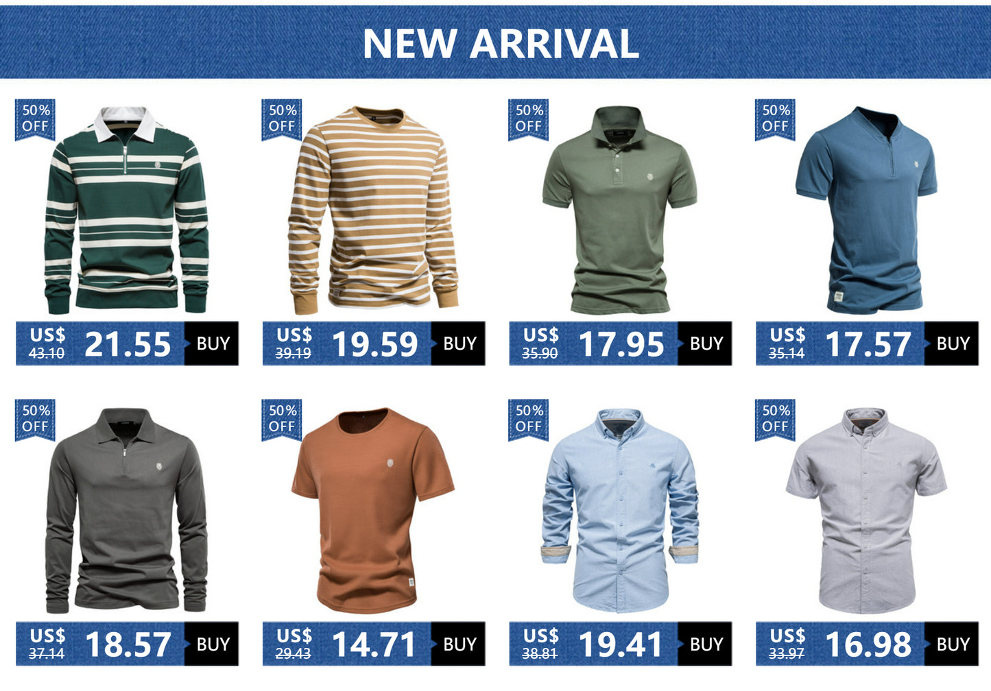 100% Cotton Men's Social Shirt: Solid Color Long Sleeve, High Quality Brand Shirt for Spring, Casual Men's Shirt - 9 Colors