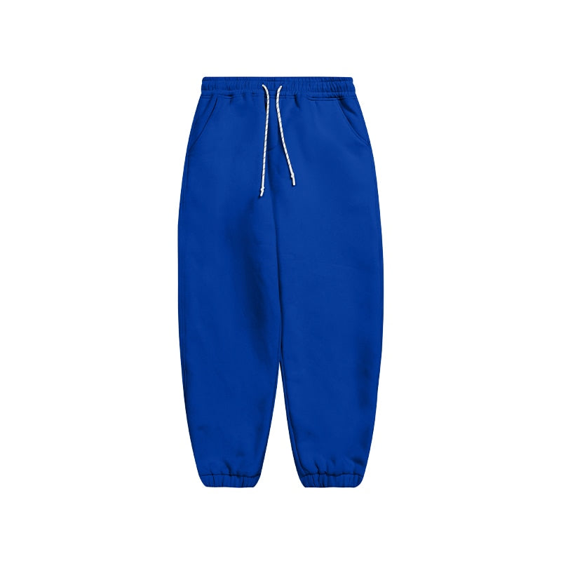 Unisex Thick Polar Fleece Lined Heavyweight Hoodies and Jogger Suit Set (17 Options)