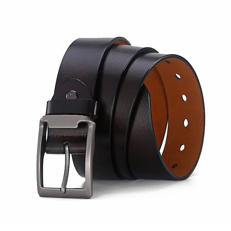 Men's Genuine Leather Fashion alloy luxury business belt - Collection 2 (12 Styles)