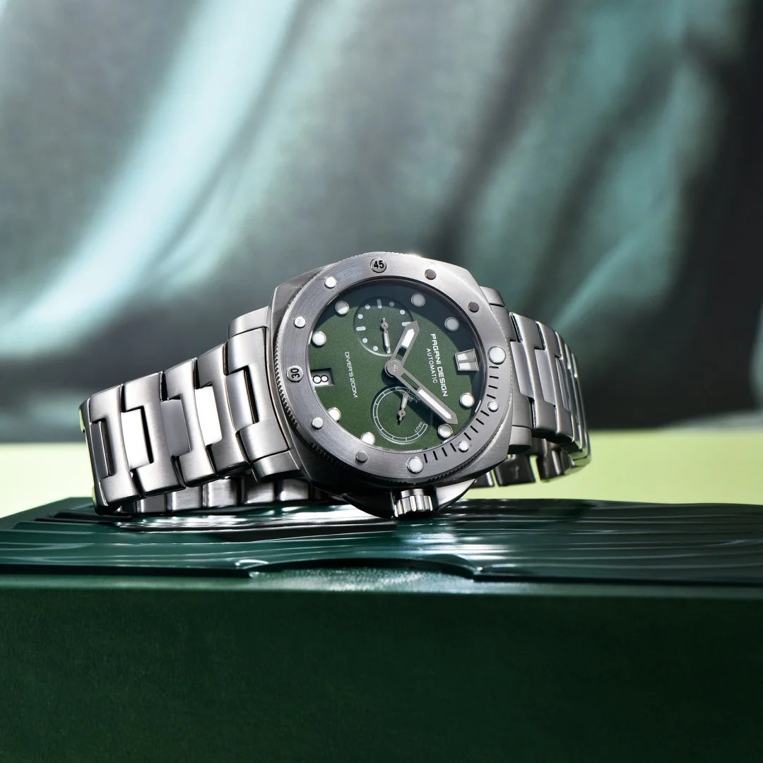 2023 PAGANI DESIGN New Fashion And High-end Men Mechanical Wristwatch Stainless Steel Sapphire Glass 20Bar Waterproof Men Watch