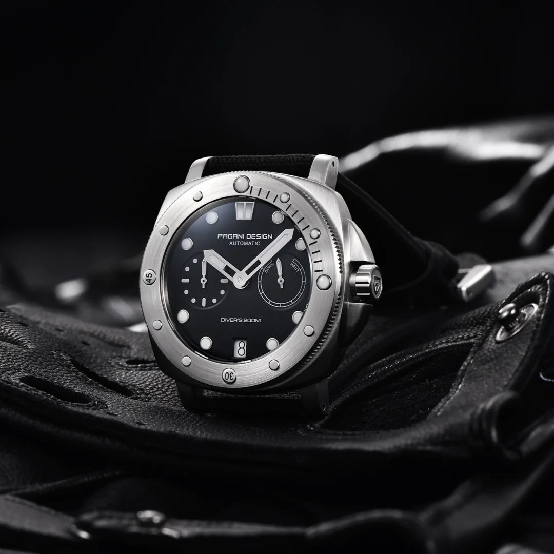 2023 PAGANI DESIGN New Fashion And High-end Men Mechanical Wristwatch Stainless Steel Sapphire Glass 20Bar Waterproof Men Watch