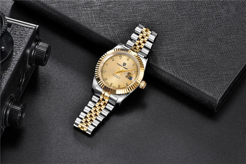 PAGANI DESIGN 2024 New 40MM Men NH35 Mechanical Watches Top Luxury Automatic Watch Sport Stainless Steel Waterproof Men Watches