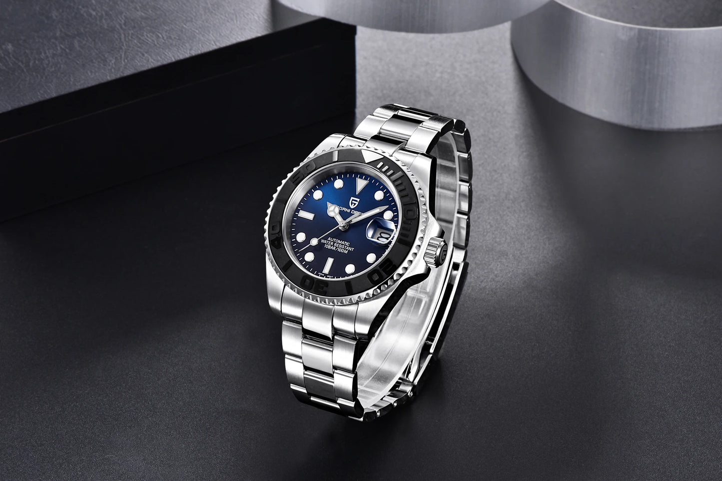 PAGANI DESIGN 2024 NEW 40MM Men Luxury Business NH35 Automatic Mechanical Watch Sapphire Glass Waterproof Automatic Watch 100M