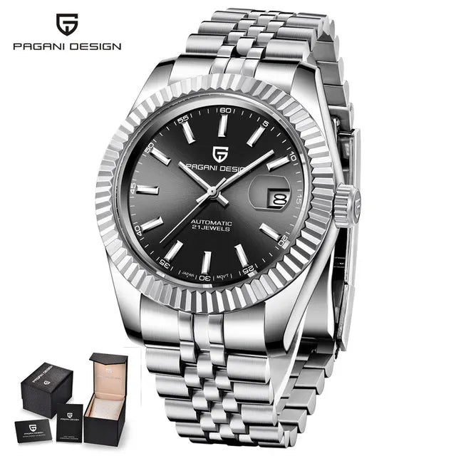 PAGANI DESIGN 2024 New 40MM Men NH35 Mechanical Watches Top Luxury Automatic Watch Sport Stainless Steel Waterproof Men Watches