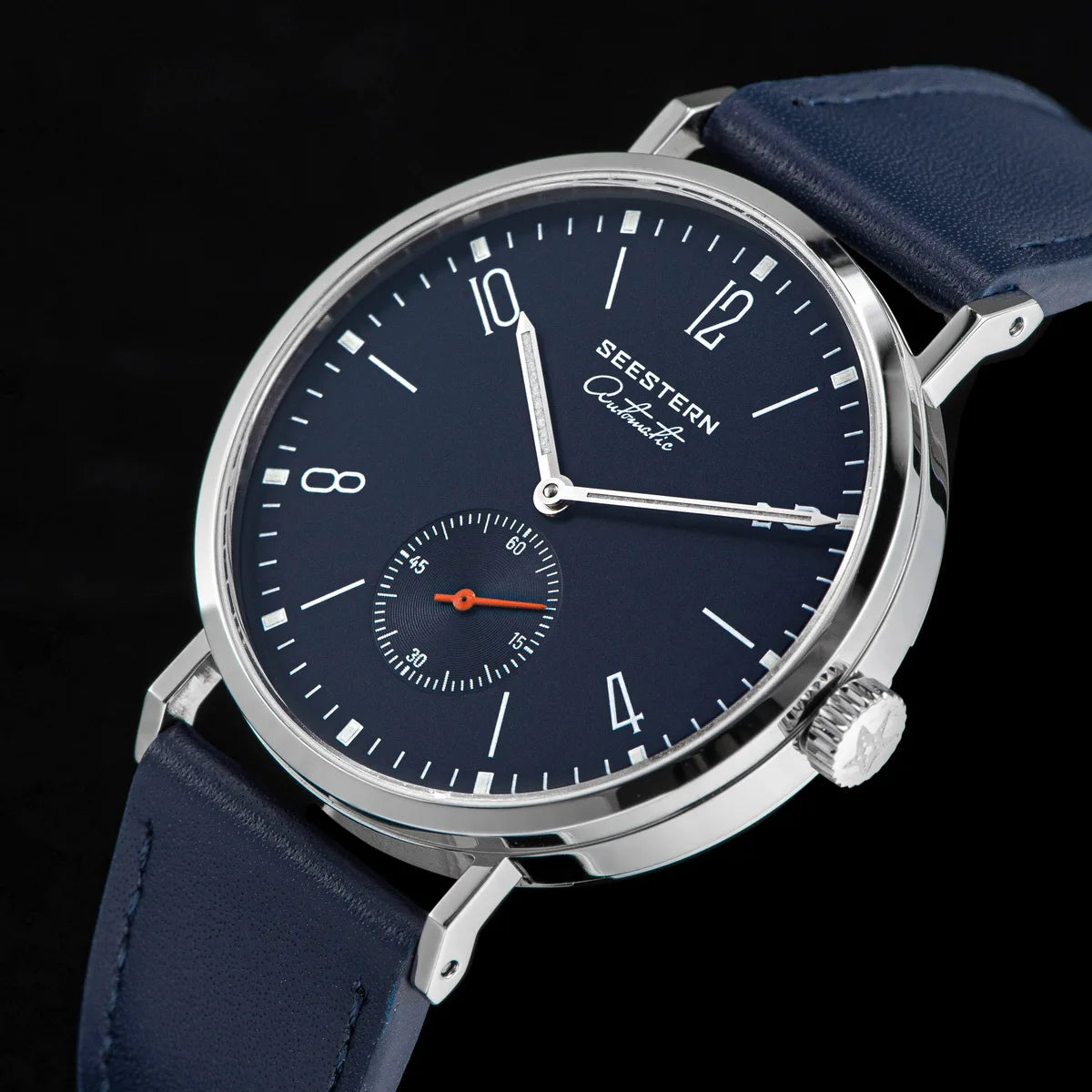 SEESTERN 2024 New Men Watch Automatic Business Wristwatches ST1701 Movement Ultra Thin Clock Top Brand Luxury Fashion Casual