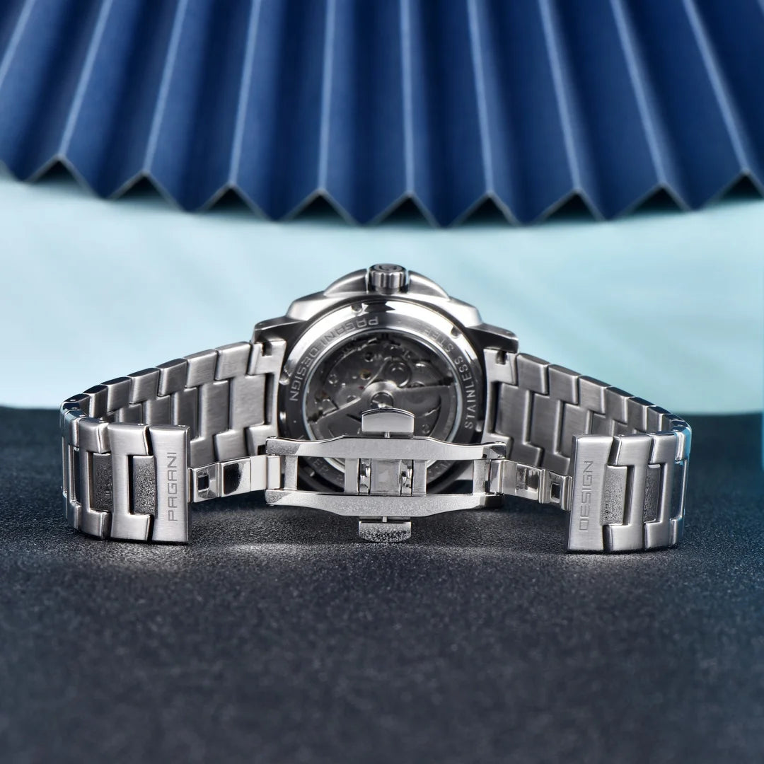 2023 PAGANI DESIGN New Fashion And High-end Men Mechanical Wristwatch Stainless Steel Sapphire Glass 20Bar Waterproof Men Watch