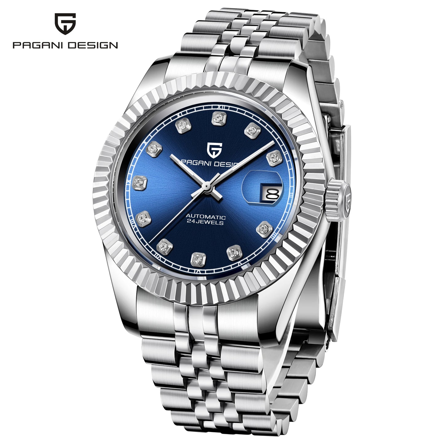 New PAGANI DESIGN PD-1645 V3 Men Mechanical Watches Business Sapphire Glass Automatic Watch NH35 Stainless Steel Watch for Men