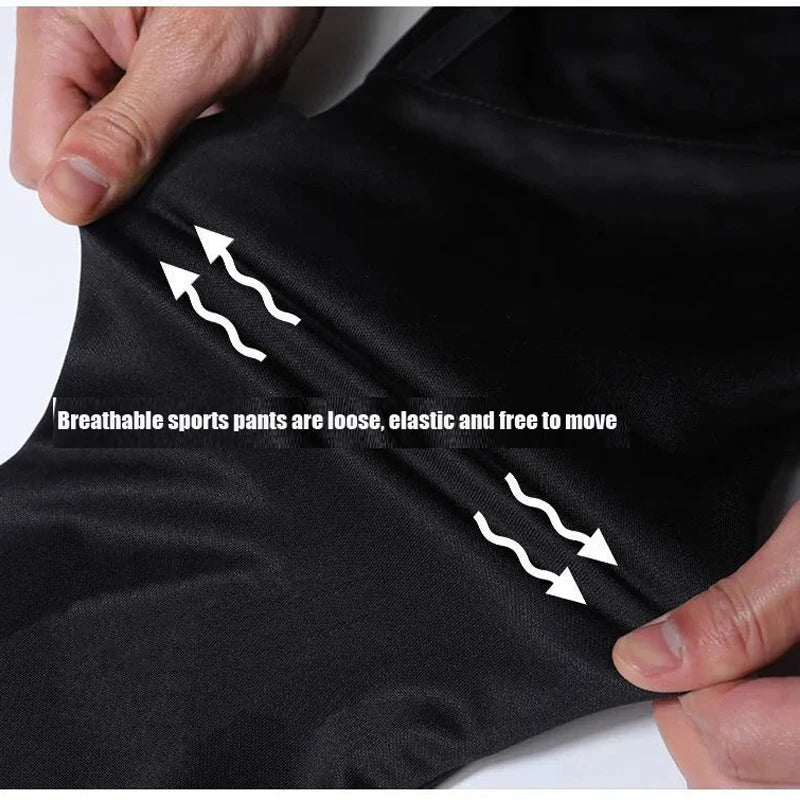 Men Sport Pants Running Pants With Zipper Pockets Soccer Training Jogging Sports Trousers Fitness Football Leggings Sweatpants - Available in 6 Colors