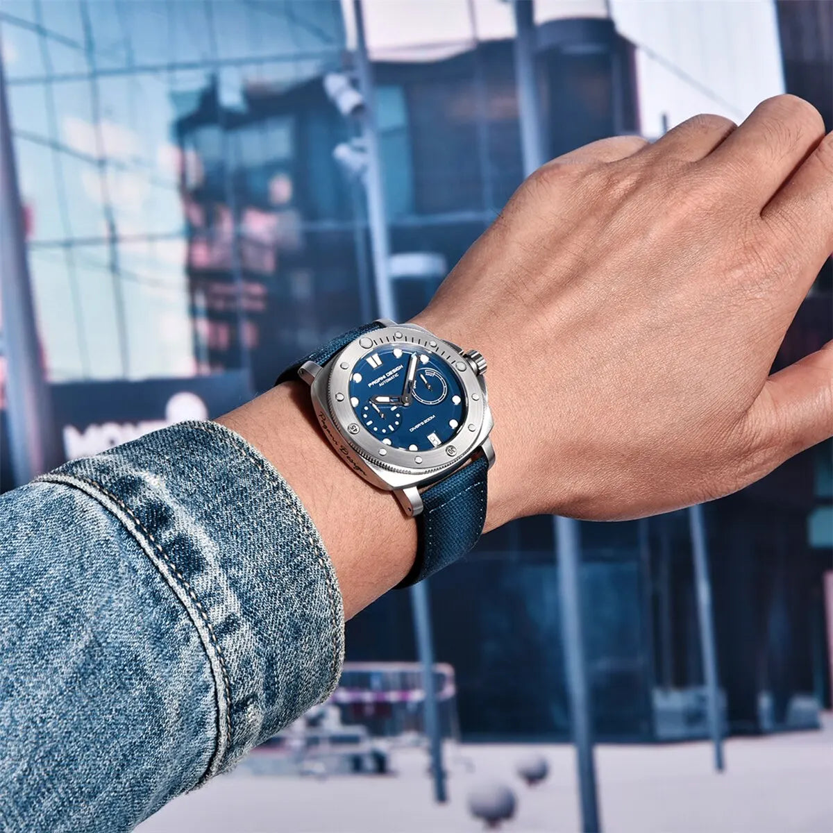 2023 PAGANI DESIGN New Fashion And High-end Men Mechanical Wristwatch Stainless Steel Sapphire Glass 20Bar Waterproof Men Watch