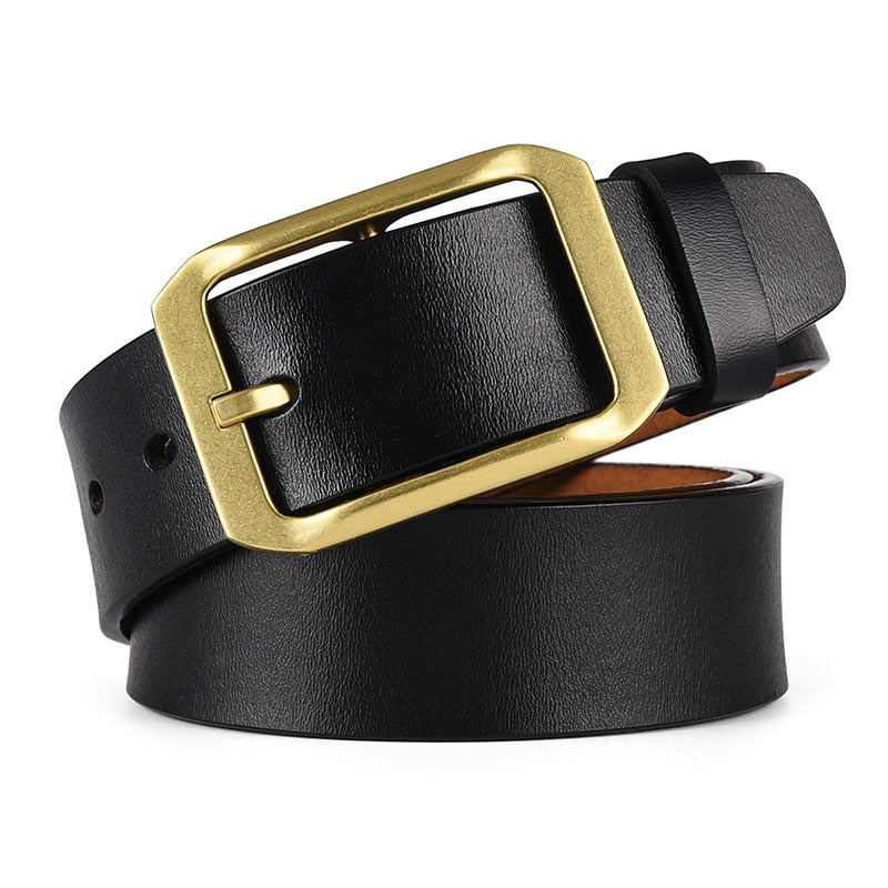 Men's Genuine Leather Fashion alloy luxury business belt - Collection 2 (12 Styles)