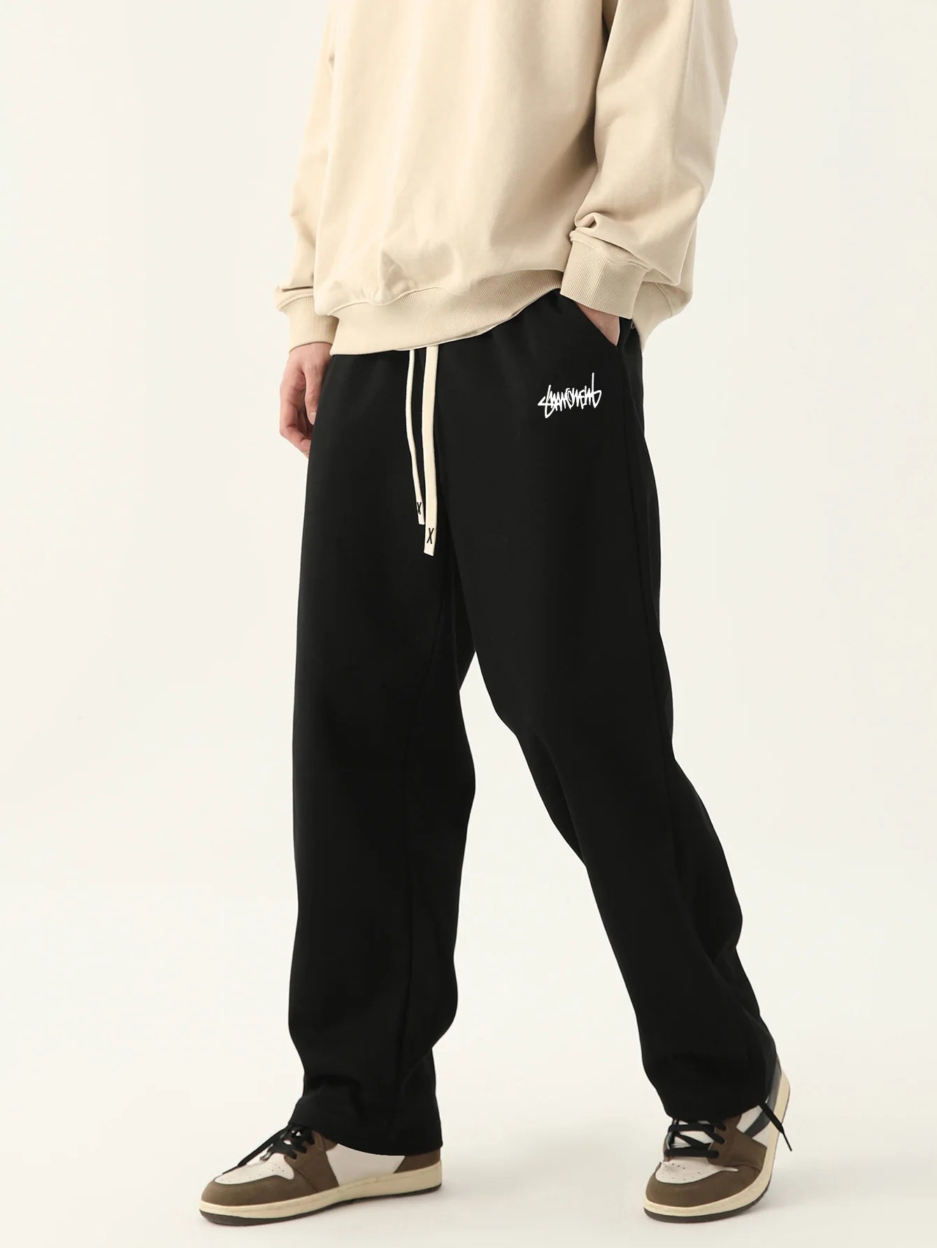 Men's Jogging Pants: Baggy, Breathable Outdoor Pants, Fashion Design 2024 New Sweatpants - 3 Colors