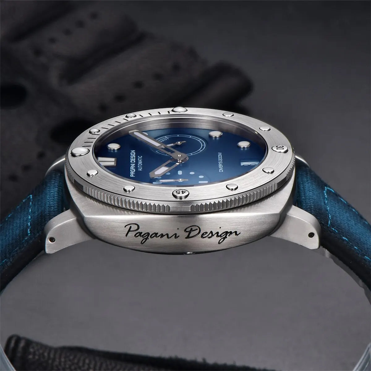2023 PAGANI DESIGN New Fashion And High-end Men Mechanical Wristwatch Stainless Steel Sapphire Glass 20Bar Waterproof Men Watch