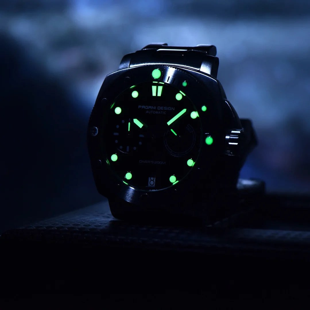 2023 PAGANI DESIGN New Fashion And High-end Men Mechanical Wristwatch Stainless Steel Sapphire Glass 20Bar Waterproof Men Watch