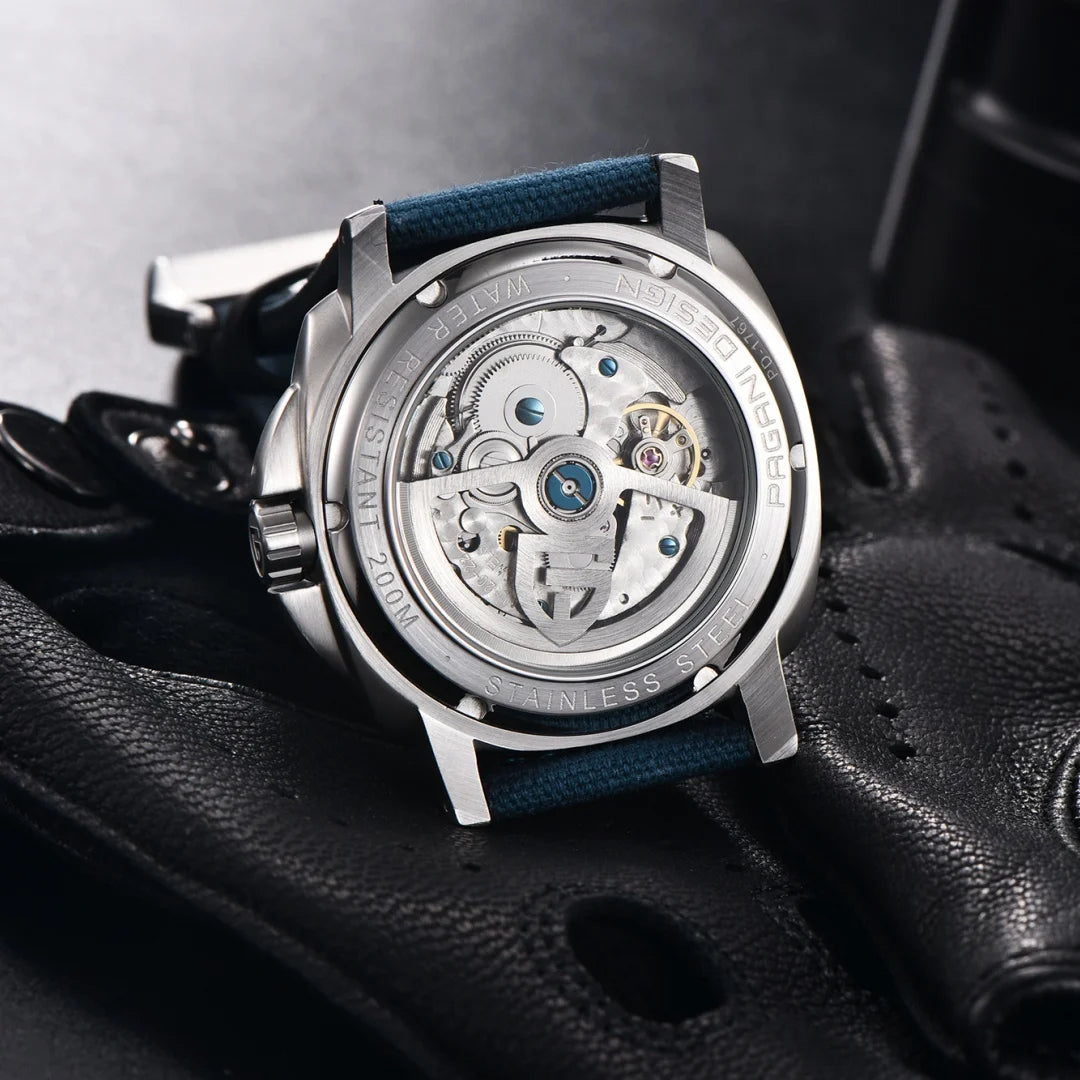 2023 PAGANI DESIGN New Fashion And High-end Men Mechanical Wristwatch Stainless Steel Sapphire Glass 20Bar Waterproof Men Watch