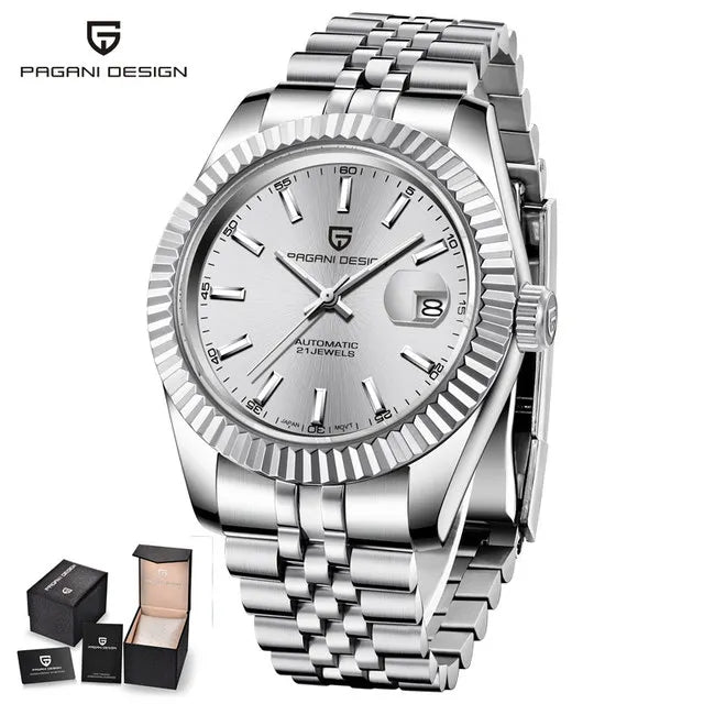 PAGANI DESIGN 2024 New 40MM Men NH35 Mechanical Watches Top Luxury Automatic Watch Sport Stainless Steel Waterproof Men Watches