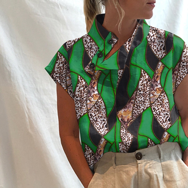 Women's Summer Fashion Cotton Linen Lightweight Casual Chic Tunic Tops - Collection 1 (11 Styles)