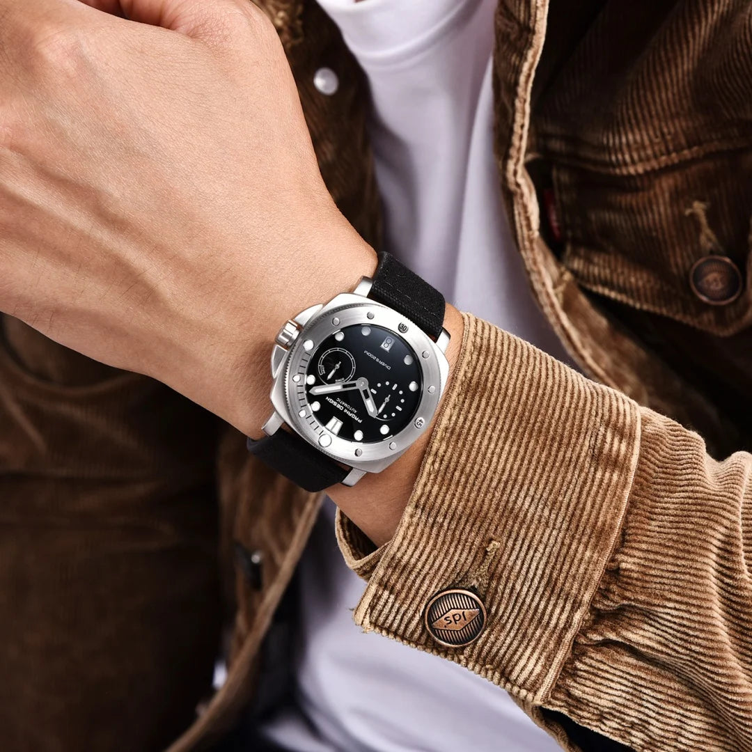 2023 PAGANI DESIGN New Fashion And High-end Men Mechanical Wristwatch Stainless Steel Sapphire Glass 20Bar Waterproof Men Watch