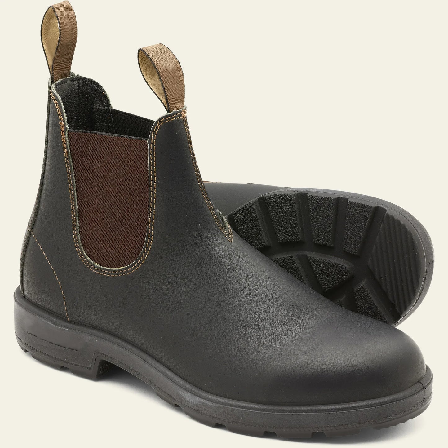 Retro Leather Ankle Boots Men Chelsea Boot Casual Platform Shoes Man  Spring Winter Slip on Couples Booties Handmade Plus Size