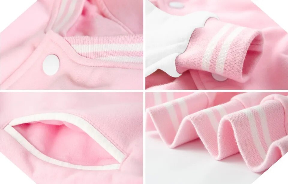 Unisex Lilo Stitch Hip Hop Harajuku Baseball Streetwear Loose College Jacket - Collection 2 (9 Options)