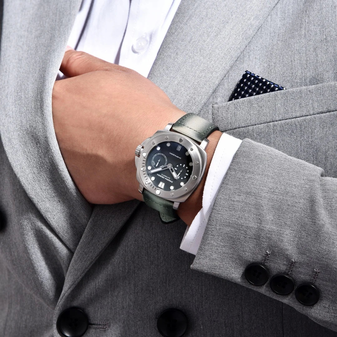 2023 PAGANI DESIGN New Fashion And High-end Men Mechanical Wristwatch Stainless Steel Sapphire Glass 20Bar Waterproof Men Watch