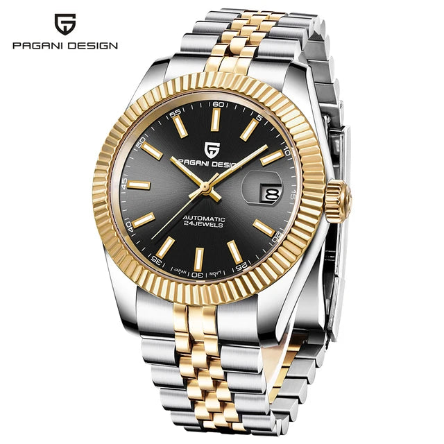 New PAGANI DESIGN PD-1645 V3 Men Mechanical Watches Business Sapphire Glass Automatic Watch NH35 Stainless Steel Watch for Men