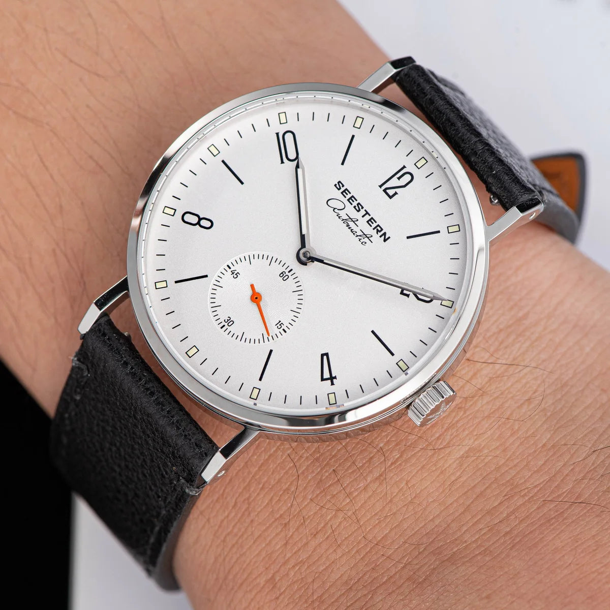 SEESTERN 2024 New Men Watch Automatic Business Wristwatches ST1701 Movement Ultra Thin Clock Top Brand Luxury Fashion Casual