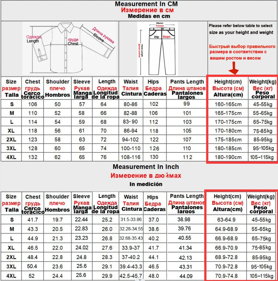 Men's Tactical Elastic Windproof&Waterproof fleece lined Tracksuit Set & Separates - (12 Options)