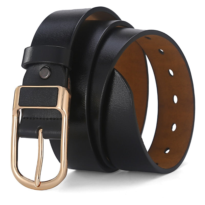 Men's Genuine Leather Fashion alloy luxury business belt - Collection 2 (12 Styles)