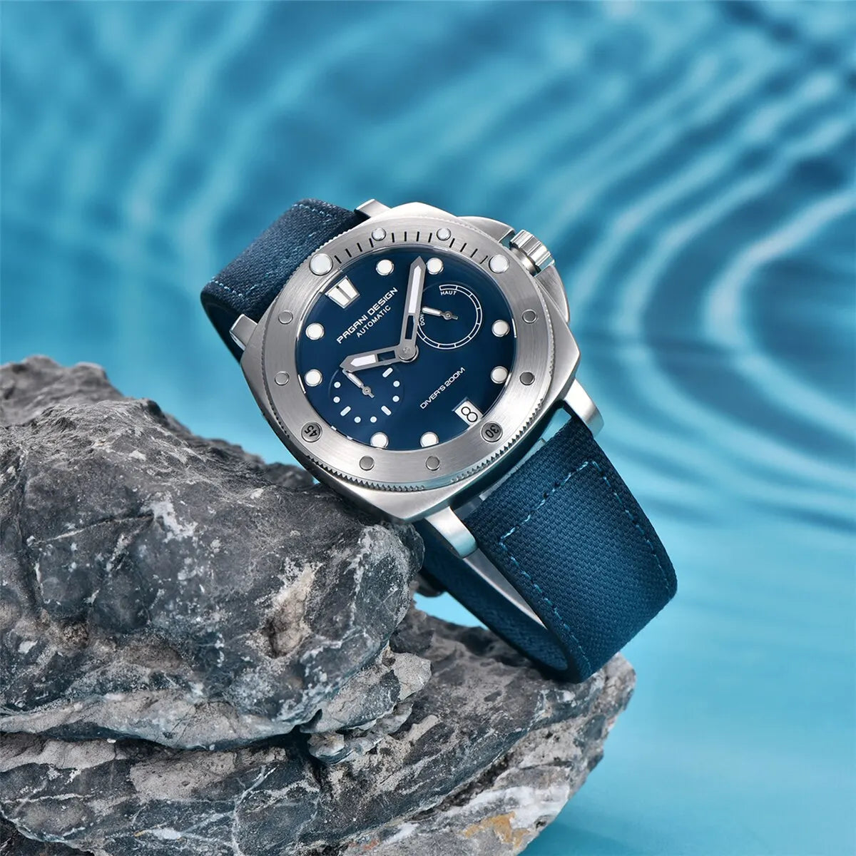 2023 PAGANI DESIGN New Fashion And High-end Men Mechanical Wristwatch Stainless Steel Sapphire Glass 20Bar Waterproof Men Watch