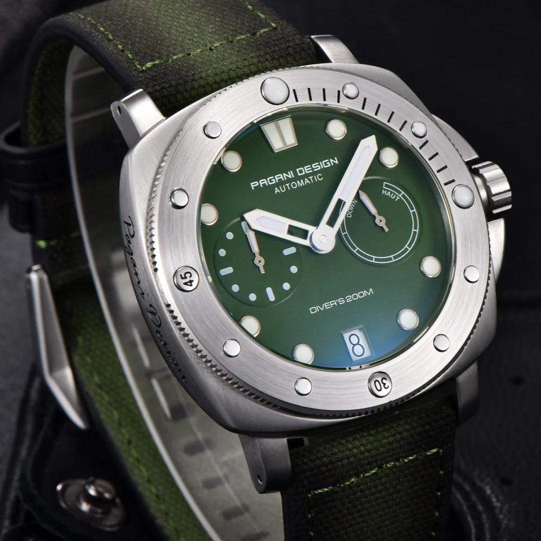 2023 PAGANI DESIGN New Fashion And High-end Men Mechanical Wristwatch Stainless Steel Sapphire Glass 20Bar Waterproof Men Watch