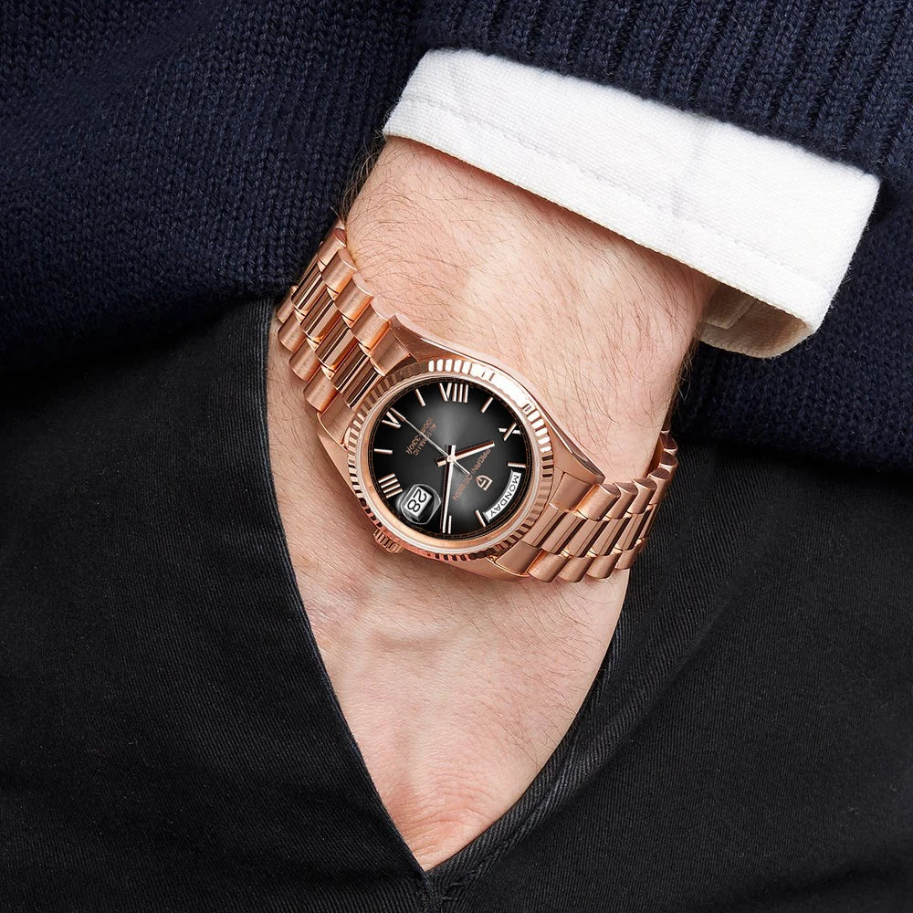 PAGANI DESIGN 2025 New DD36 Men's Watches Top brand Luxury Mechanical Automatic Watch Men AR Sapphire Wristwatch Men 10Bar ST16