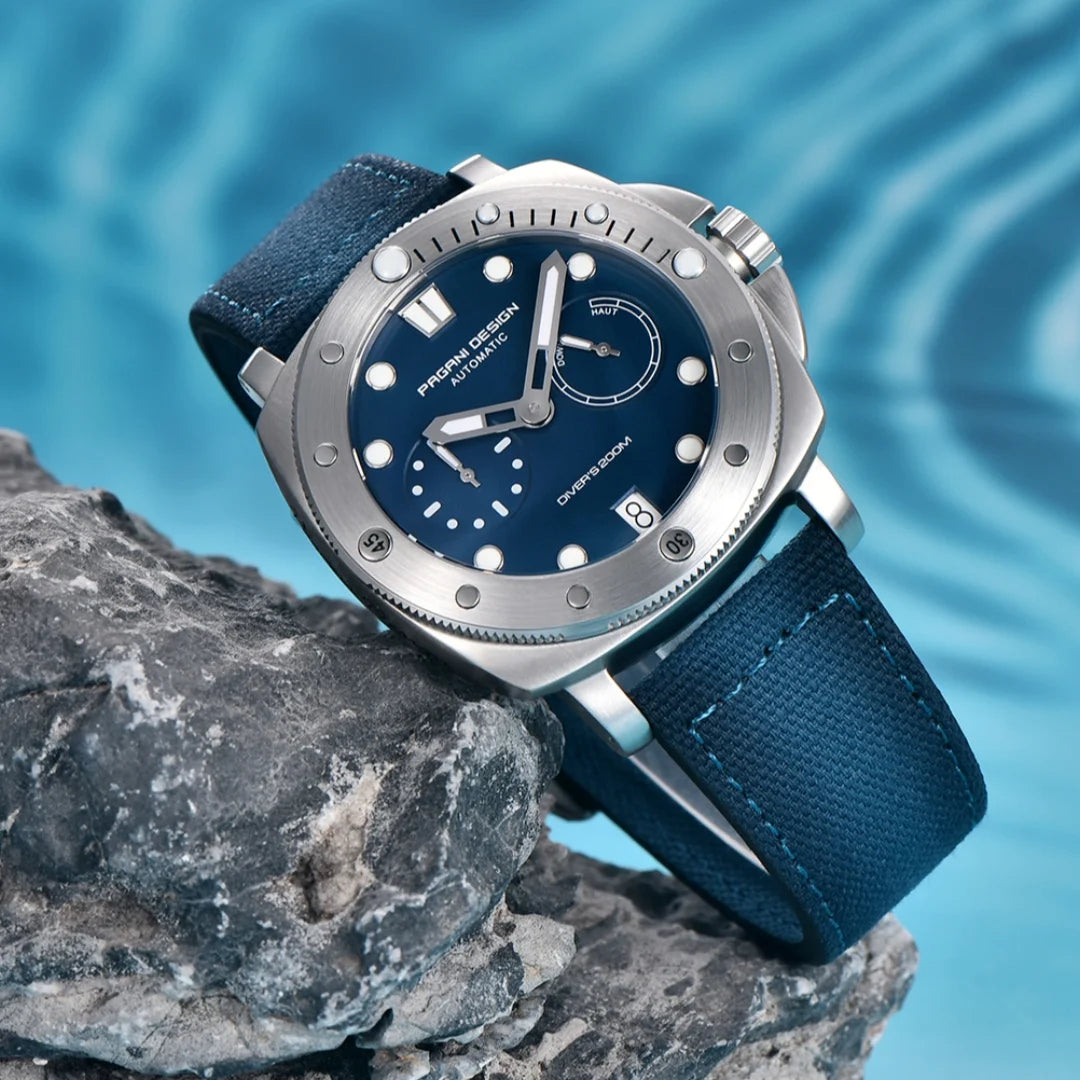 2023 PAGANI DESIGN New Fashion And High-end Men Mechanical Wristwatch Stainless Steel Sapphire Glass 20Bar Waterproof Men Watch