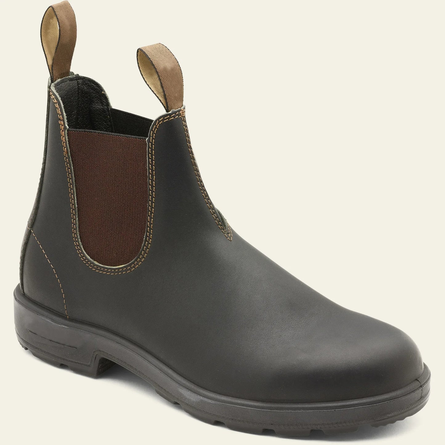 Retro Leather Ankle Boots Men Chelsea Boot Casual Platform Shoes Man Spring Winter Slip on Couples Booties Handmade Plus Size