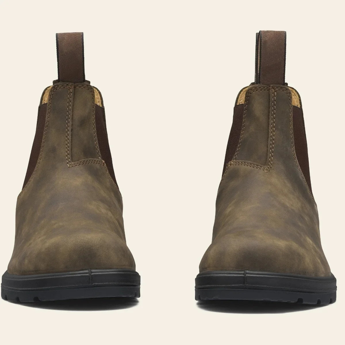 Retro Leather Ankle Boots Men Chelsea Boot Casual Platform Shoes Man Spring Winter Slip on Couples Booties Handmade Plus Size