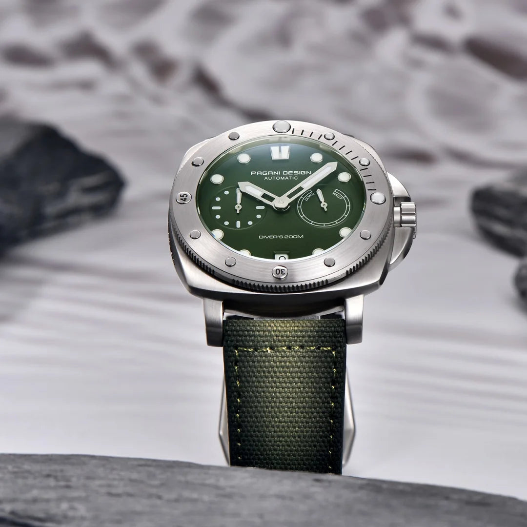 2023 PAGANI DESIGN New Fashion And High-end Men Mechanical Wristwatch Stainless Steel Sapphire Glass 20Bar Waterproof Men Watch