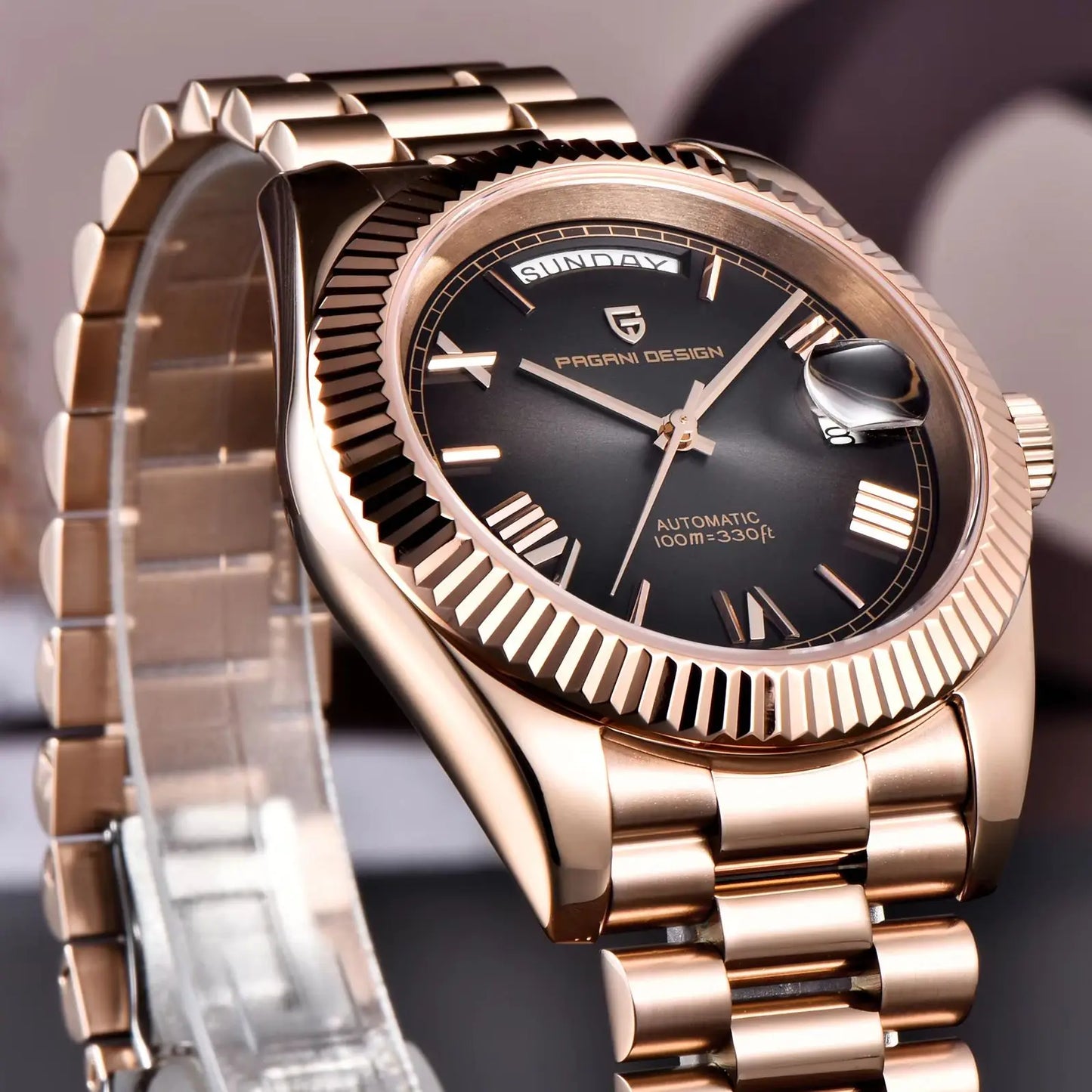 PAGANI DESIGN 2025 New DD36 Men's Watches Top brand Luxury Mechanical Automatic Watch Men AR Sapphire Wristwatch Men 10Bar ST16