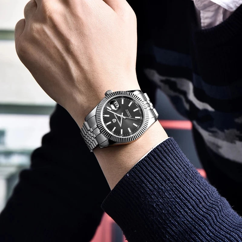 PAGANI DESIGN 2024 New 40MM Men NH35 Mechanical Watches Top Luxury Automatic Watch Sport Stainless Steel Waterproof Men Watches