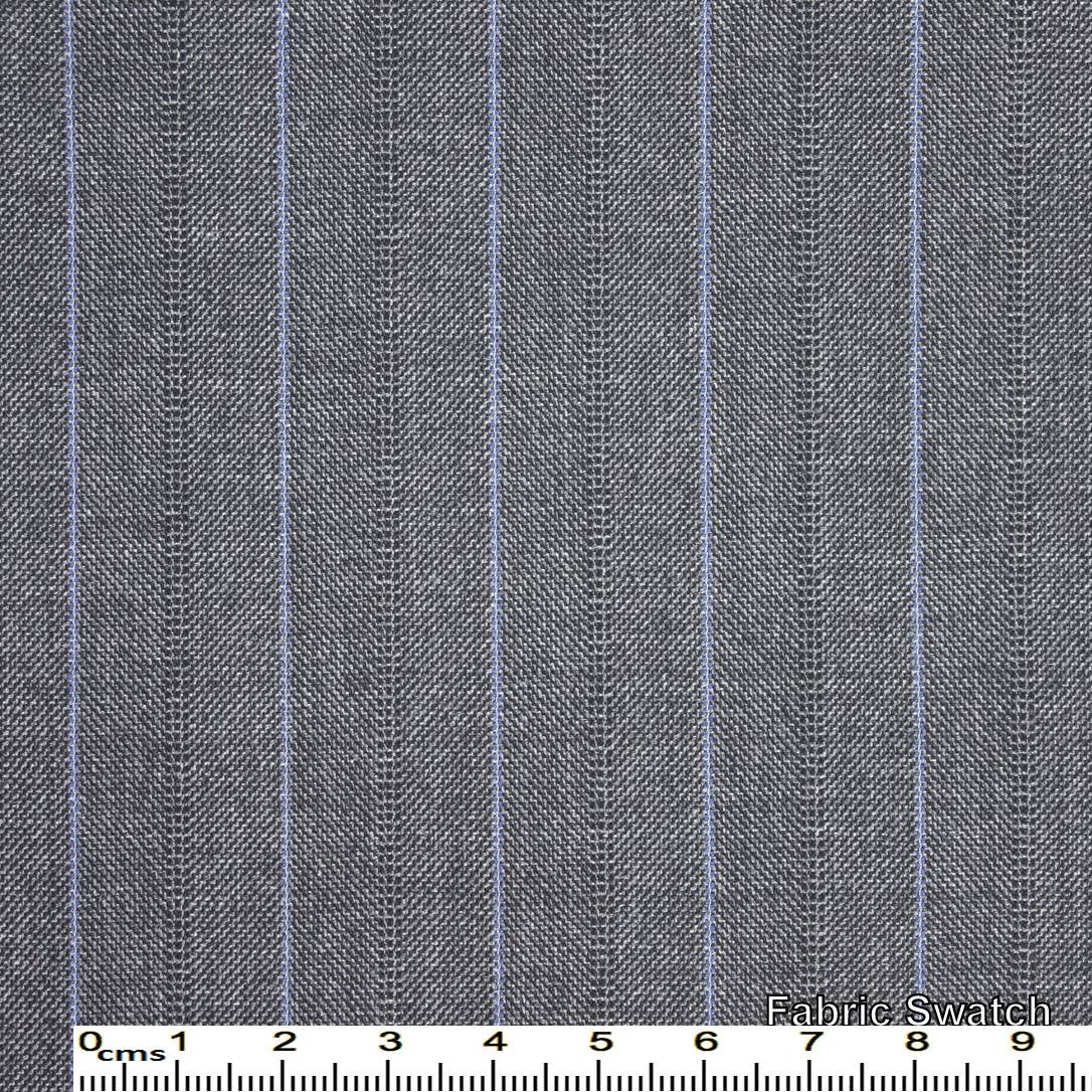Bright Grey Stripes Made To Measure Pant - VBC0031_MTM_SP